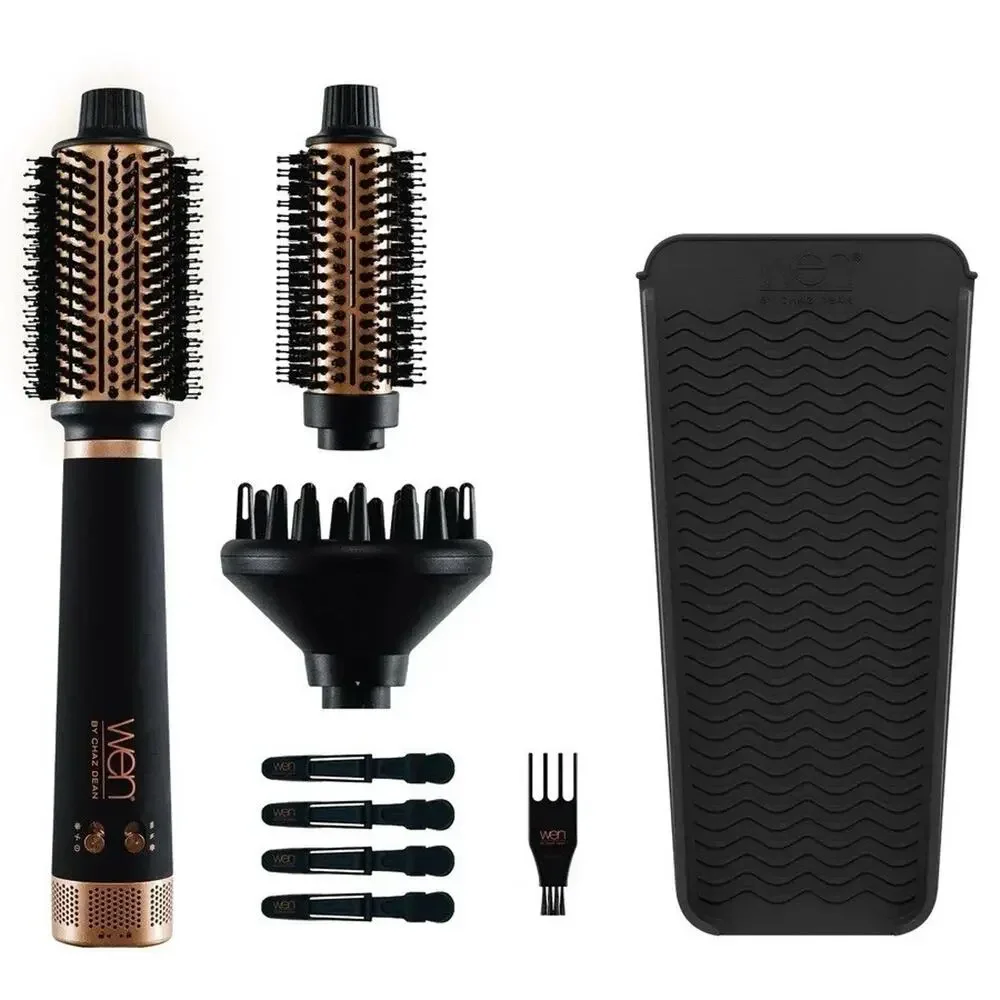 WEN by Chaz Dean Brush Dryer Styling Hair Dryer with Attachments OEM